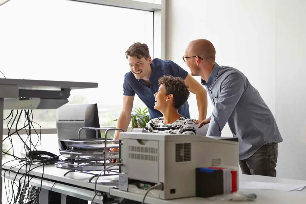 Proactive Managed IT services team providing hands-on infrastructure support and server maintenance for businesses in Connecticut